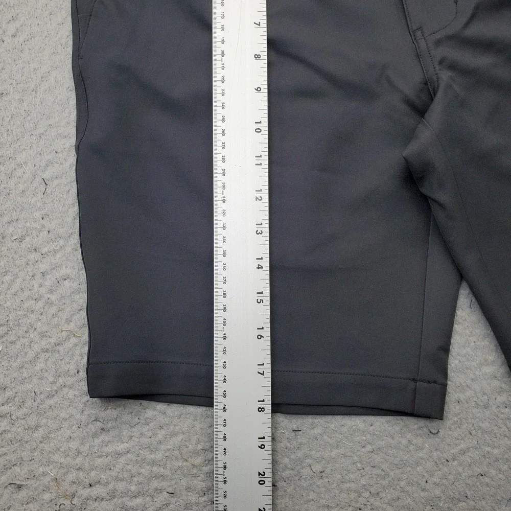 Dunning Golf Shorts Mens 34 Black Player Fit Woven Performance Stretch D7S22H623